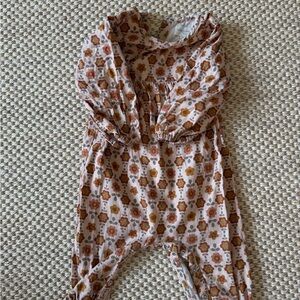 Louis and Louise Floral Patterned Kids One Piece